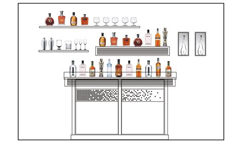 Back Bar Design Quench Home Bars