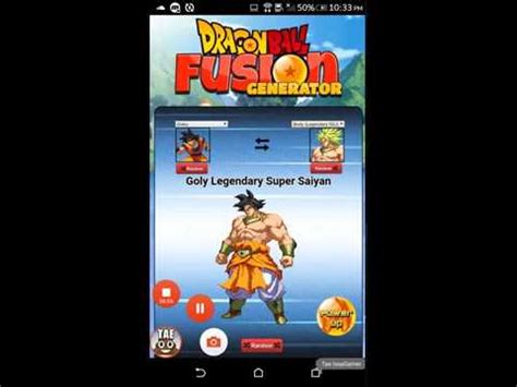 Union) is the process of merging two or more separate beings into one, combining their attributes, from strength and speed to reflexes, intelligence, and wisdom. Dragon Ball Fusion Generator! Epic Fusions! - YouTube