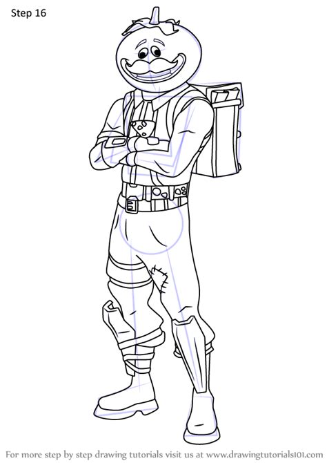 Fortnite Coloring Pages Tomatohead Coloring Page Blog Sexiz Pix