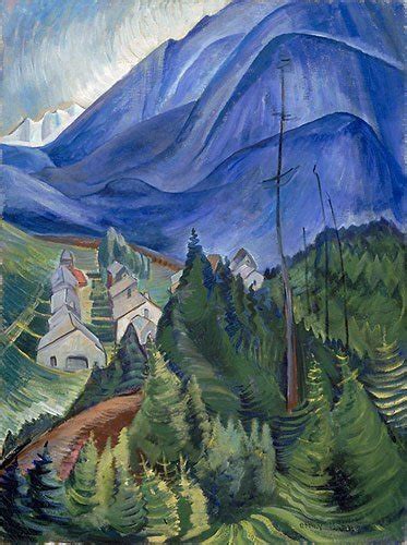 Landscape Emily Carr Canadian 1871 1945 Cozyhuarique