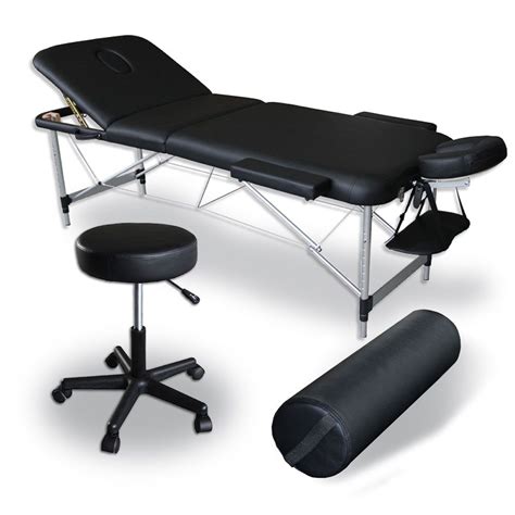 pack table de massage pliante massage black mediprem à