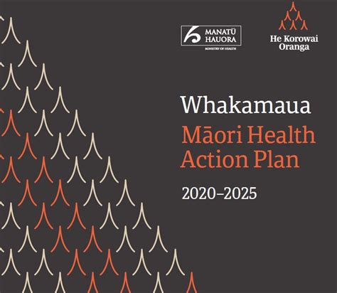 Whakamaua Maori Health Action Plan 2020 2025 Health Care Home