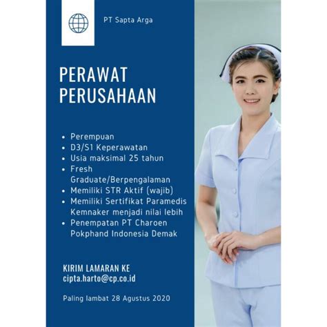 Selain itu, orang yang mencatut pt pp tersebut kemudian diketahui meminta dana dengan alasan untuk keperluan operasional mereka. Lowongan Kerja Perawat Klinik Perusahaan di PT. Charoen ...