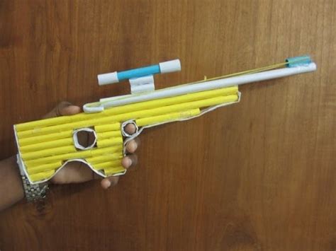 Paper gun that shoots paper bullets easy with trigger. How To Make a Paper Gun That Shoots Bullets( With Trigger ...