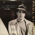 Paul Simon - Negotiations And Love Songs (1971-1986) (1988, Vinyl ...