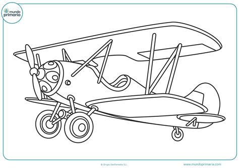 Dibujos De Aviones Y Avionetas Para Colorear