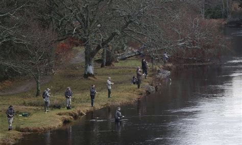 Opening Of Salmon Season On River Tay