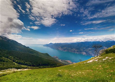 Lago Di Garda Monte Baldo View Picture Taken During Holi Flickr
