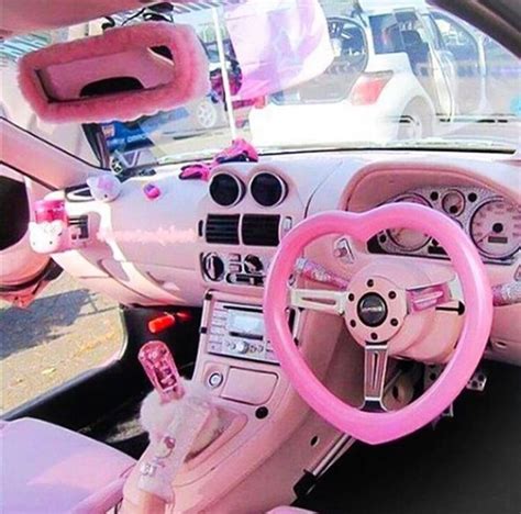 Pin By Haile Lidow On Pink Pink Car Accessories Pink Car Pink Car