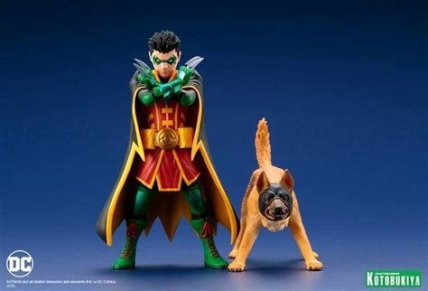 super sons robin and ace the bat hound 2 pack coming from kotobukiya