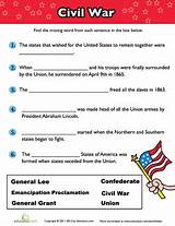 Images of Effects Of The Civil War Worksheet