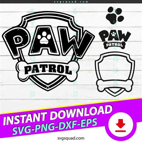 Skye Paw Patrol SVG PNG EPS DXf Cutting Files Cricut Silhouette