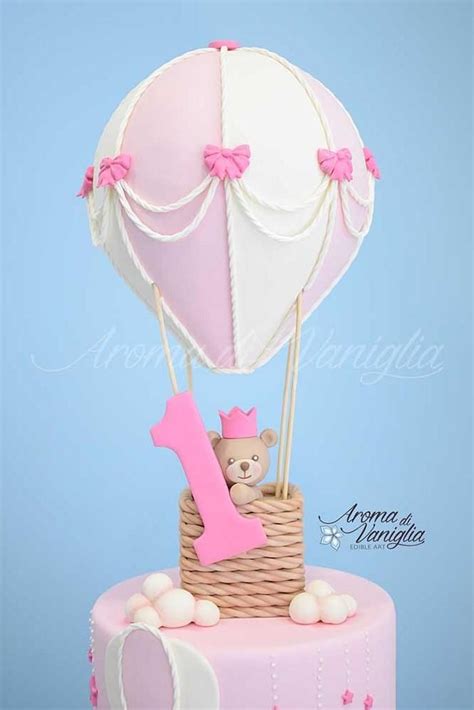 torta mongolfiera hot air balloon cake bunny birthday cake balloon cake