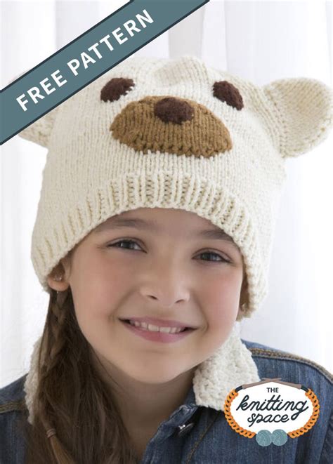 Now this is the ultimate winter jumper for any child and it will see the wearer right through the holiday the snowflake design adds the perfect finishing touch to the jumper which has a snug turtle neck. Polar Bear Knitted Kiddie Hat FREE Knitting Pattern in ...