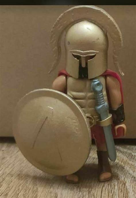 Stl File Spartan Corinthian Helmet 2 Types For Playmobil 🪖・3d Printable