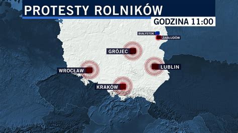 Rolnicy Zn W Wyjd Na Drogi Planowana Blokada S Tvn Warszawa