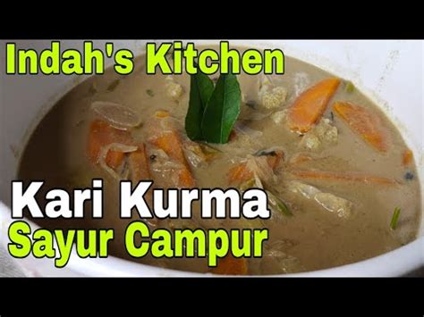 Bilas cumi di air yang mengalir hingga bersih. Cara-cara MASAK KARI KURMA SAYUR CAMPUR YANG MUDAH DAN ...