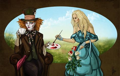 Alice And Hatter By Pikeperch9 On Deviantart Alice In Wonderland