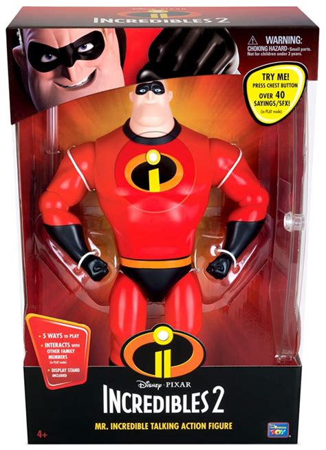 The Incredibles 2 Mr Incredible Talking Action Figure