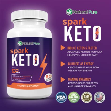 Official Spark Keto Pills Bhb Ketones K3 Mineral Supplement 60 Capsules Ebay