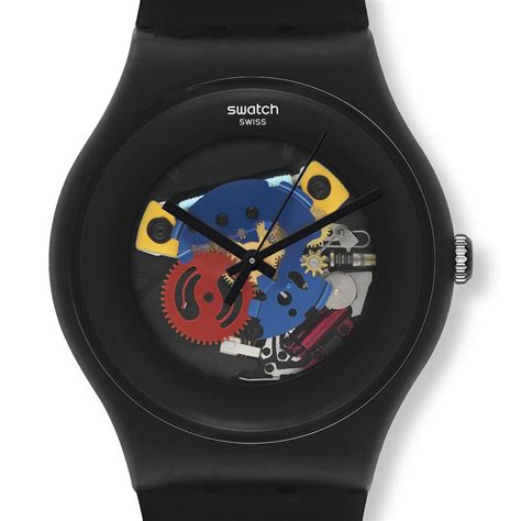 The watch shop collection of swatch watches, which features over 600 products, includes pieces for both men, women and kids, in an endless variety of colours and designs. Swatch Black Lacquered Watch (SUOB101) | Swatch New Gent ...