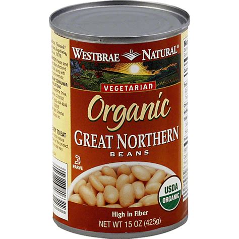 It's a creamy white bean soup that is. Westbrae Natural Great Northern Beans, Low Sodium, Organic | Shop | Big John Grocery