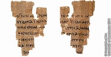 PAPYRUS 52 P52: How Was a Now Treasured Ancient Greek New Testament ...