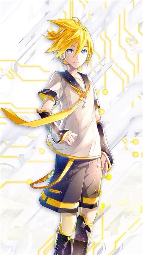 Kagamine Len Vocaloid Vocaloid Vocaloid Characters Anime Guys