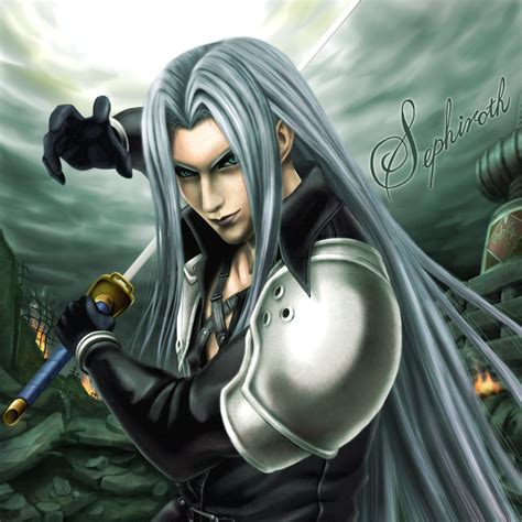 Sephiroth Crisis Core Final Fantasy Vii Fan Art Fanpop