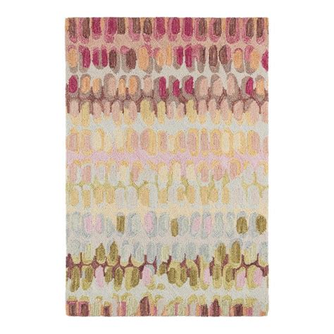 Dash And Albert By Annie Selke Paint Chip Pastel Micro Hooked Wool Rug 6