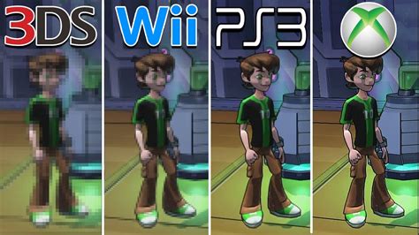 Ben 10 Omniverse 2 2013 3ds Vs Wii Vs Ps3 Vs Xbox 360 Which One Is