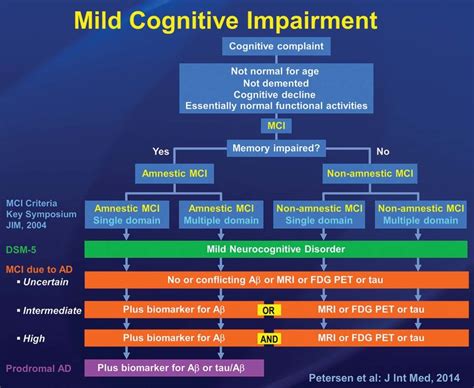 Interrelations Of Various Criteria For Mild Cognitive Impairment Using