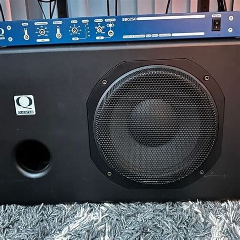 Quested Sb10r 10 Subwoofer And Sbc250 Bass Management System In
