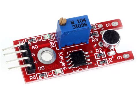 Permite controlar el encendido/apagado de equipos de alta potencia (electrodomésticos). El sensor de sonido KY-038 | Tienda y Tutoriales Arduino