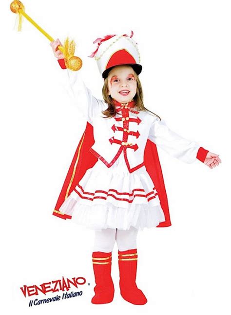 Deluxe Drum Majorette Marching Band Uniform Costume Girls Toddler Child