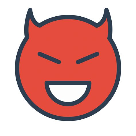 Devil Evil Face Smiley Icon Download On Iconfinder