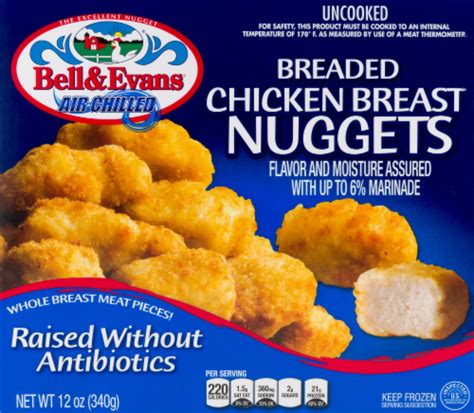 Bell And Evans Chicken Breast Nuggets 12 Oz Frys Food Stores