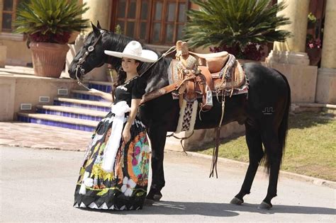 Charro Girl Beautiful Mexican Girl Horses
