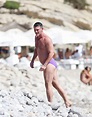 Luke Evans Rocks Purple Speedo As He Gets Cozy With New Boyfriend On ...