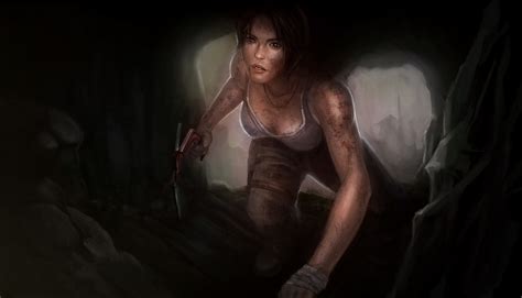 Tomb Raider 2013 Cave Lara Croft Games Girls wallpaper | 3000x1719 ...