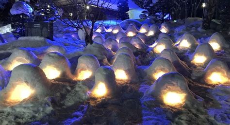 Snow Houses Kamakura Festival In Yunishigawa City Cost
