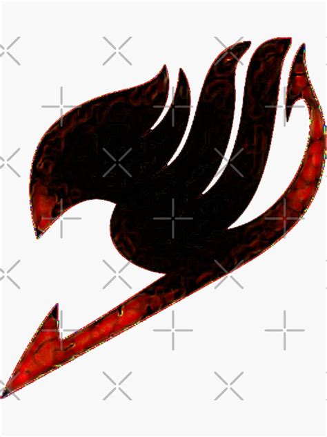 Fairy Tail Logo Sticker For Sale By Artkilita Redbubble