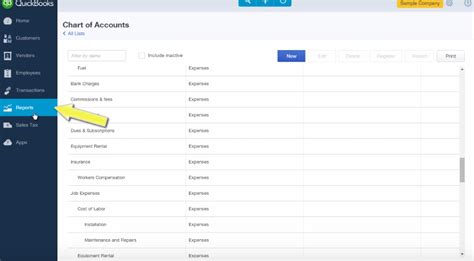 Quickbooks Online Chart Of Accounts Tutorial Helpdeskdirect