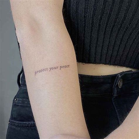 Get Inspired For Your Next Ink With These Beautiful Quote Tattoos Popsugar Australia