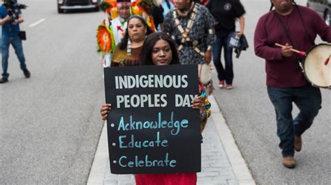 It's a refusal to allow the genocide of millions of indigenous peoples to go unnoticed, and a demand for recognition of indigenous humanity. Columbus Day, Indigenous Peoples Day: Facts about 2020 ...