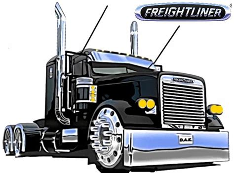 Pin By Jrod On Art Freightliner Trucks Customised Trucks Big Rig Trucks