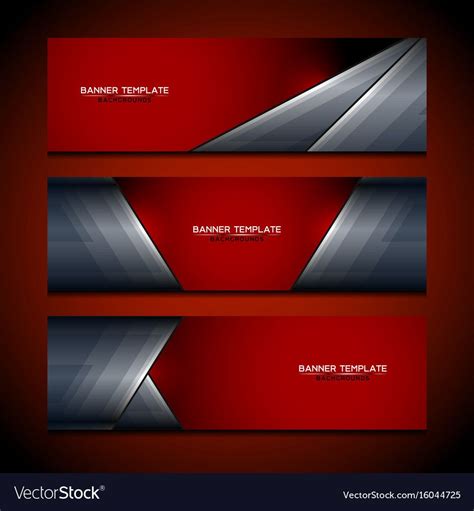 709,000+ vectors, stock photos & psd files. Banner red background design vector image on VectorStock ...