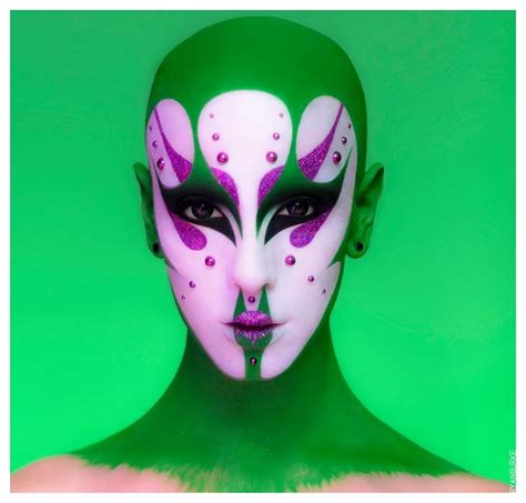 Pin By Xoto Pill On Make Up Inspo Halloween Face Makeup Bald Cap