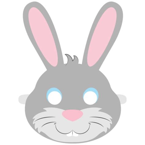 More animal masks coloring pages. Rabbit Mask Template | Free Printable Papercraft Templates