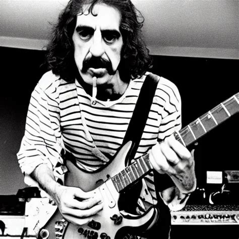 Frank Zappa Eats A Guitar Stable Diffusion Openart
